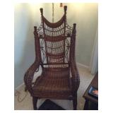 Victorian 1890s Ordway Platform Rocker