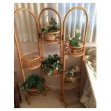 Rattan Flower Stand