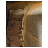 transit box with 1858 paper