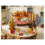 ACRYLIC ORANGE CHAIR by PALM SPRINGS ARTIST