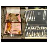 Gold Wash Flatware & Silver Plate