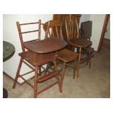 Vintage Hi-Chair & Misc. Vintage Chairs