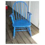 Vintage Painted Rocker