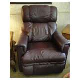 Lazy Boy Chocolate Leather Recliner/Rocker