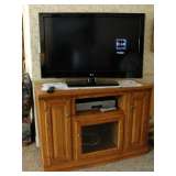 T.V. Cabinet 45.5"L x 22" D x 32" Tall