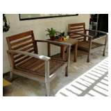 Teak Wood Chairs & Table