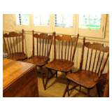 4 Oak Chairs