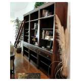 Thomasville Bookcase w/Ladder. 6 pc Sectional, each is 49" W x 92" Tall. Overall length, 12