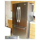 Whirpool Stainless Refrigerator 25 cu. ft.