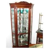 Howard Miller Collection Lighted Corner Display Case. 42" W x 22" deep