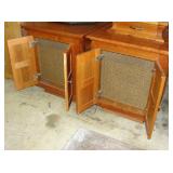 Custom Cherrywood Cabinets w/Speakers in Cabinet