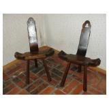 Pair of Birthing Chairs 