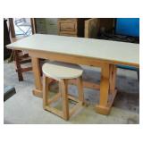 Craft Table w/Bench