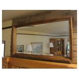 Custom Oak Mirror