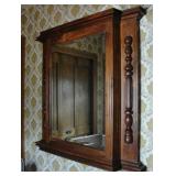 Custom Cherry wood  Mirror