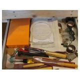 Small sample of wood working tools