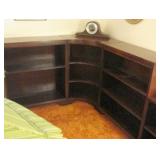 Beautiful Mahogany Book case 54" x 54", 90" with 4th section