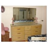 Dresser w/Mirror 62" w x 20" deep 