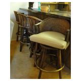 4 Mid Cent. Bar Stools