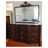 Drexel Mahogany Dresser with Mirror