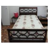 2 Mahogany Twin size Bedframes