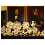 American Ancester Portraits and Herend Porcelain 