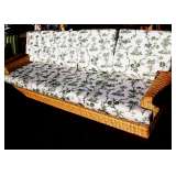 henri link 9ft wicker sofa