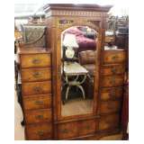 burl armoire