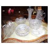 1880 Brilliant cut glass