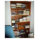 Solid oak book shelf