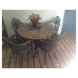 Cast Iron Patio Set