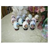 Hummel Porcelain Eggs