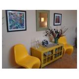 SOLD yellow cabinet only