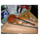 Violin/Wood Case (Coffin) Joannes Georgius Thir, Fecit Vienna, Anno Circa 1772