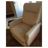 Tan Microfiber Recliner reduced to $150