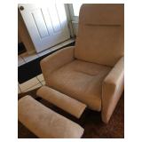 Tan Microfiber Recliner reduced to $150