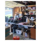 Radios. Motorcycle gear. Stylish furniture Bradbury Estate Sale