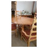 drop leaf table w/sideboard
