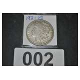 1921 MORGAN DOLLAR MINT MARK (S) 90% SILVER