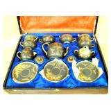 Japanese Satsuma tea set 