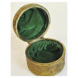 French bronze jewelry box
