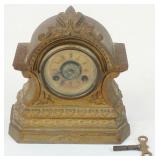 1875 Terry one day bronze clock