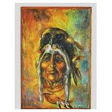 Rose Jordan "Portrait of Indian Chief"