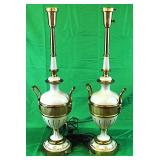 Art Nouveau style lamps