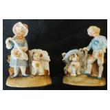 Dresden porcelain figurines