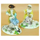 Meissen porcelain figurines