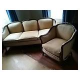 Antique Sofa and Chairs