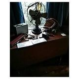 Compass, Antique Fan, Knives and More