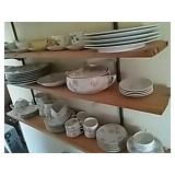 Crown Bavaria Floral Dish Set