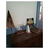 Stained Glass, Vintage Fan